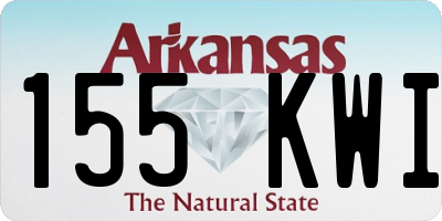 AR license plate 155KWI