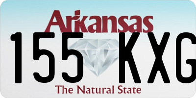 AR license plate 155KXG