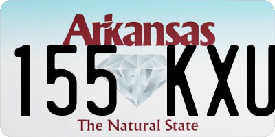 AR license plate 155KXU