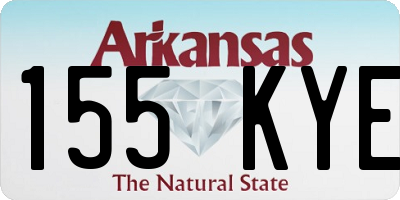AR license plate 155KYE