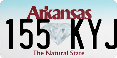 AR license plate 155KYJ