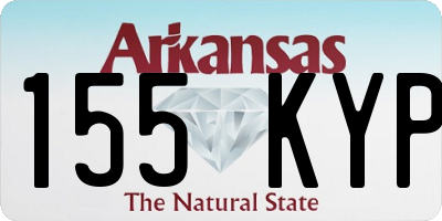 AR license plate 155KYP