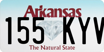 AR license plate 155KYV