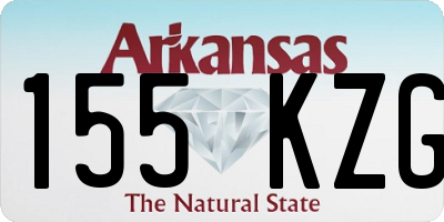 AR license plate 155KZG