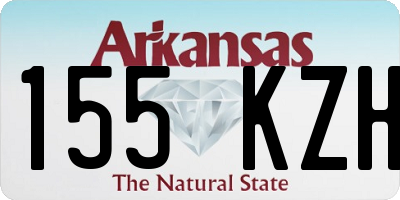 AR license plate 155KZH