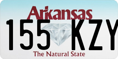 AR license plate 155KZY