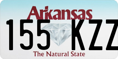 AR license plate 155KZZ