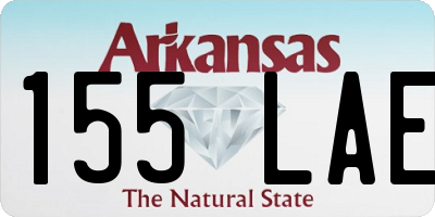 AR license plate 155LAE