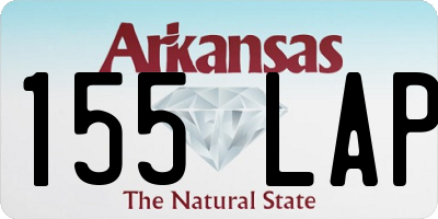 AR license plate 155LAP