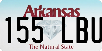AR license plate 155LBU