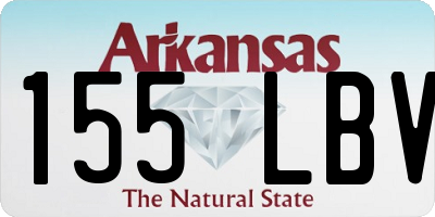 AR license plate 155LBV