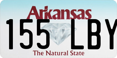 AR license plate 155LBY