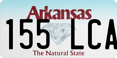 AR license plate 155LCA