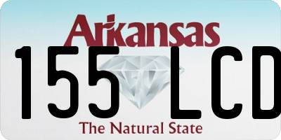 AR license plate 155LCD