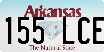 AR license plate 155LCE