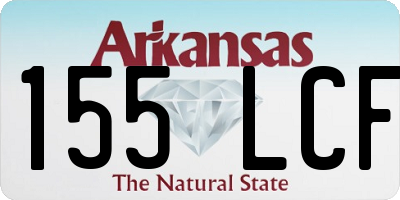 AR license plate 155LCF