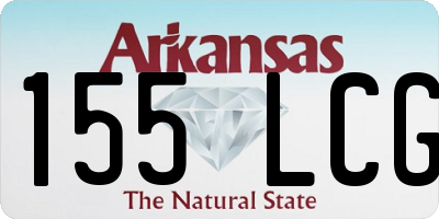 AR license plate 155LCG