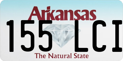 AR license plate 155LCI