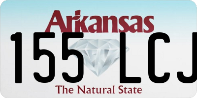 AR license plate 155LCJ