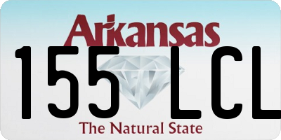 AR license plate 155LCL