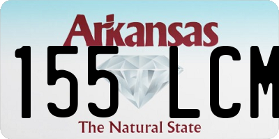 AR license plate 155LCM