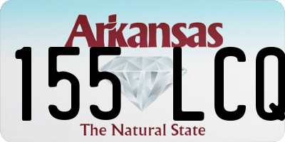 AR license plate 155LCQ