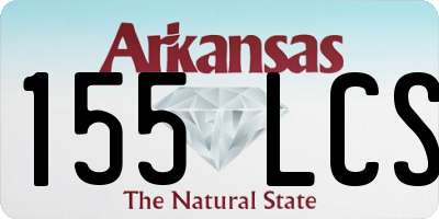 AR license plate 155LCS