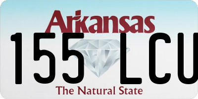 AR license plate 155LCU