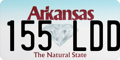 AR license plate 155LDD