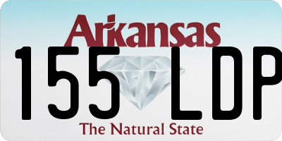 AR license plate 155LDP