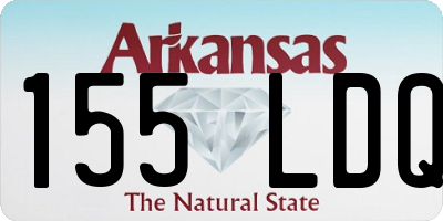 AR license plate 155LDQ