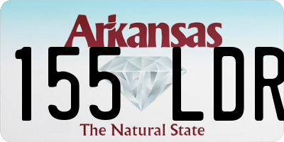 AR license plate 155LDR