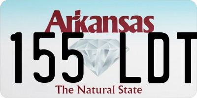 AR license plate 155LDT