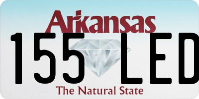 AR license plate 155LED