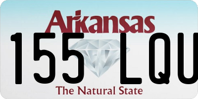 AR license plate 155LQU