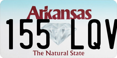 AR license plate 155LQV