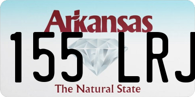 AR license plate 155LRJ