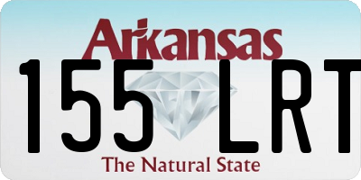 AR license plate 155LRT