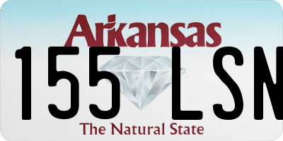 AR license plate 155LSN