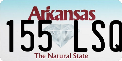 AR license plate 155LSQ