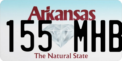 AR license plate 155MHB