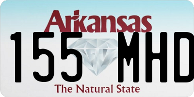 AR license plate 155MHD