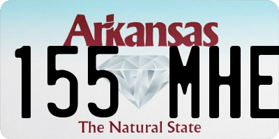 AR license plate 155MHE