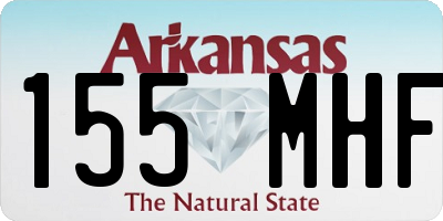 AR license plate 155MHF
