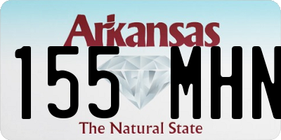 AR license plate 155MHN