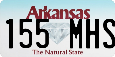 AR license plate 155MHS