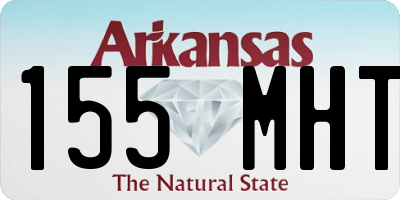 AR license plate 155MHT