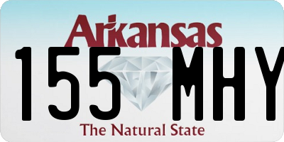 AR license plate 155MHY