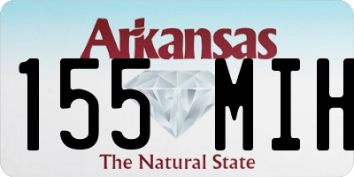 AR license plate 155MIH