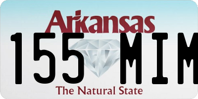 AR license plate 155MIM